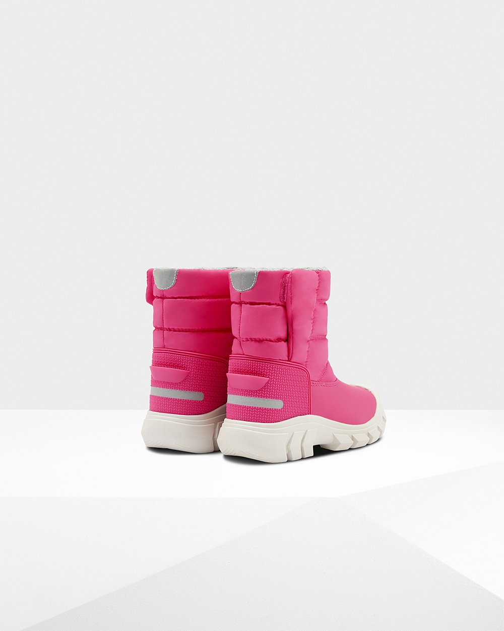 Botas de Nieve Hunter Niños - Original Big Insulated - Rosas Claro - IGWPMQS-47